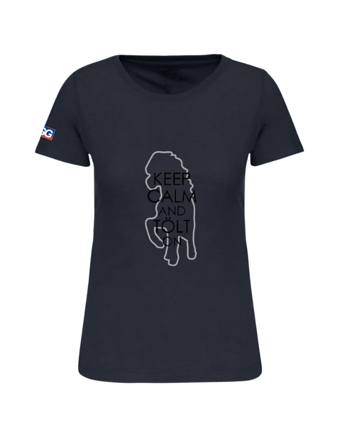 Women's T-Shirt BIO-BW "keep calm..."