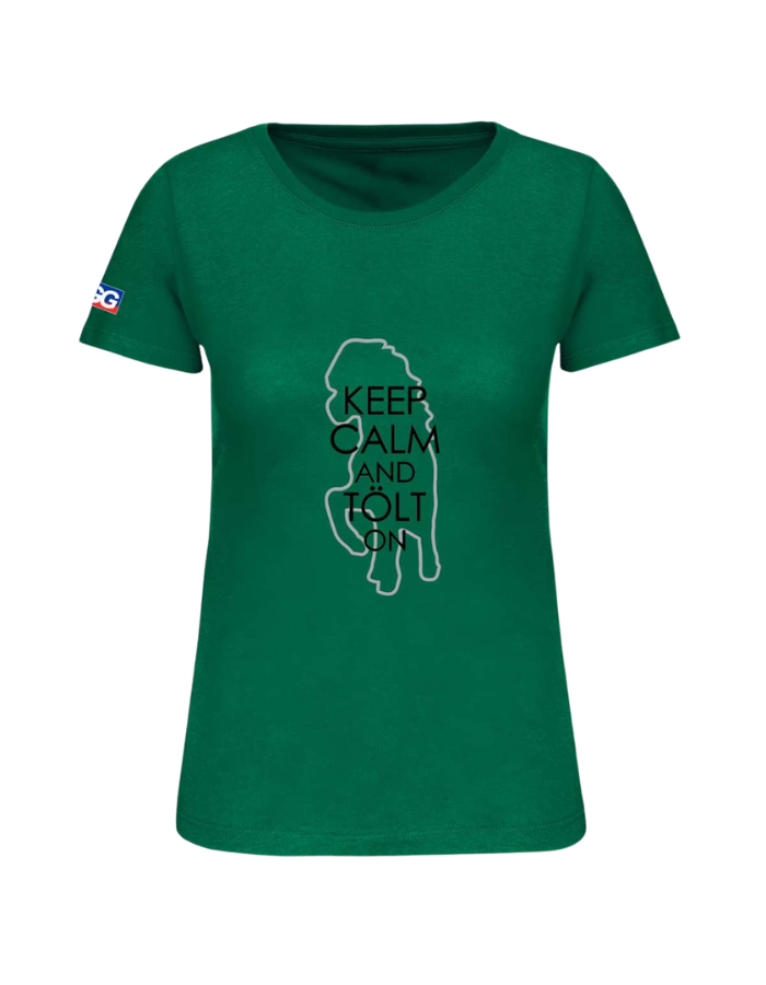 Women's T-Shirt BIO-BW "keep calm..."